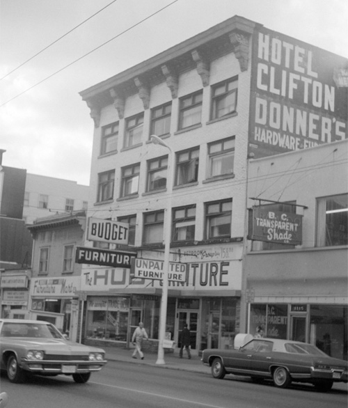 The building